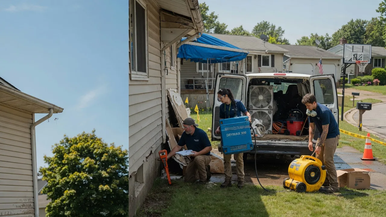Ceiling Leak Cleanup in Fort Dodge, KS near me